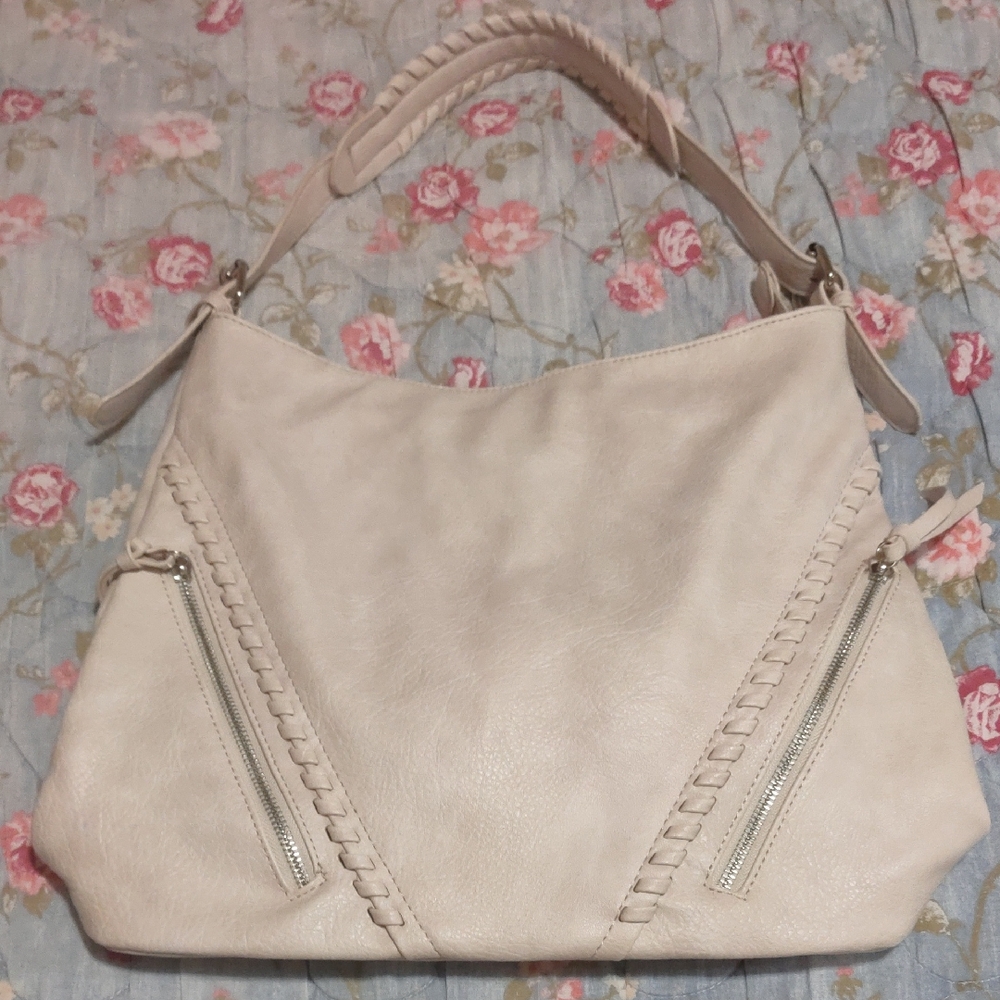 Chic Cream Shoulder Bag for Women